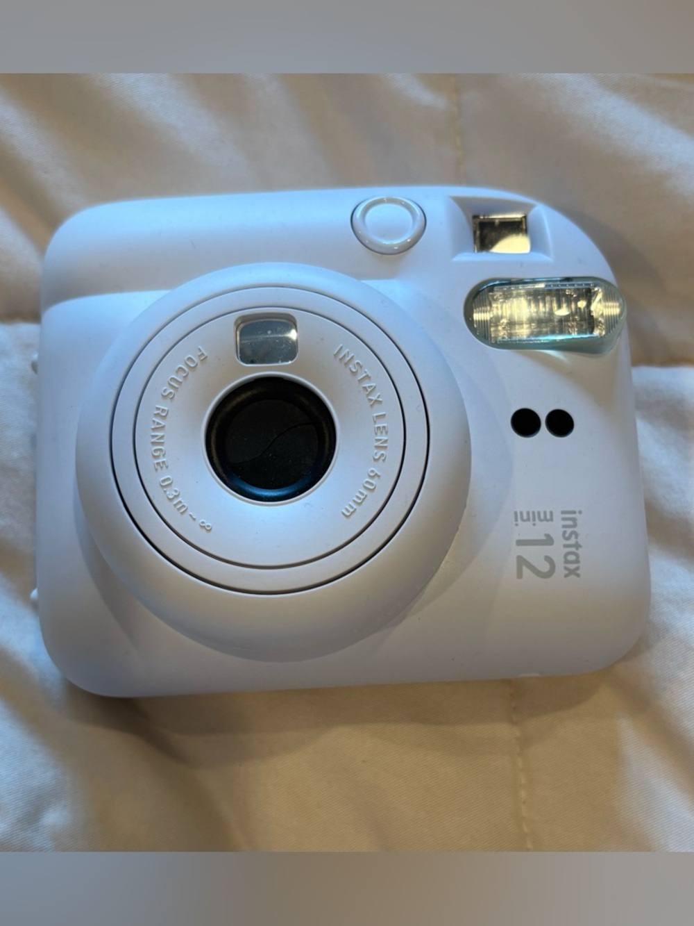 Fujifilm Instax Mini 12 Instant Camera - White
